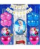 Shopperskart Frozen Themed Birthday Decoration Combo - Pack of 73