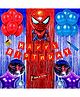 Shopperskart Spiderman Themed Birthday Decoration Combo - Pack of 73