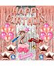 Shopperskart 2nd Birthday Decoration Combo Rose Gold - Pack of 75