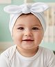 Syga Turban Wrapped Style Winter Cap - Whiite