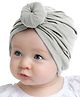 Syga Turban Wrapped Style Cap Grey - Circumference 32 cm