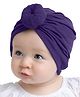 Syga Turban Wrapped Style Cap Purple - Circumference 32 cm