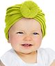 Syga Turban Wrapped Style Cap Green - Circumference 32 cm