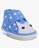 Chiu Dots Print LED Booties With Chu Chu Musical Sound - Blue