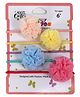 Smily Kiddos Fancy Hair Tie Set Multicolor - 4 Pieces