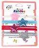 Smily Kiddos Hair Tie Set Starfish Design Pack Of 4 - Multicolor