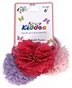 Smily Kiddos Multicolor Floral Hair Tie Set Multicolor - 3 Pieces