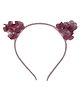 Smily Kiddos Floral Applique Hair Band - Pink
