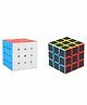 VWorld High Speed Stickerless Rubik's Cubes Pack of 2 -  Multicolour
