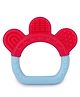 INFANTSO Non-Toxic Food-Grade Silicone Baby Ring Shape Teether - Blue