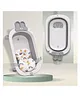 INFANTSO Folding Baby Bath Tub with Support Bath Net - Grey