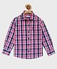 Campana Full Sleeves Checked Shirt - Blue