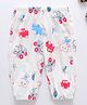Kookie Kids Full Length Harem Pant Multi Print - White