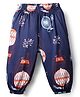 Kookie Kids Full Length Lounge Pant Multi Print - Navy Blue