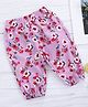 Kookie Kids Full Length Lounge Pant Floral Print - Purple