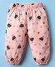Kookie Kids Full Length Printed Lounge Pant - Pink
