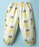 Kookie Kids Full Length Lounge Pant Pineapple Print - Yellow