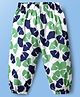 Kookie Kids Full Length Lounge Pant Leaf Print - Green