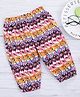 Kookie Kids Full Length Lounge Pants Flower Print - Multicolor
