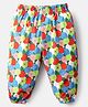 Kookie Kids Full Length Lounge Pant Floral Print - Multicolour