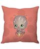 Stybuzz Cute Kitten Cushion Cover - Light Red