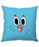 Stybuzz Kitty Face Cushion Cover - Blue