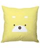 Stybuzz Bear Face Cushion Cover - Yellow