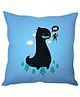 Stybuzz Cute Monster Cushion Cover - Blue
