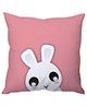 Stybuzz cute bunny Cushion Cover - Light Pink