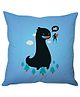 Stybuzz Cute Monster Cushion Cover - Blue