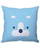 Stybuzz Bear Face Cushion Cover - Blue