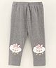 Dapper Dudes Clouds Printed Pajama  - Grey