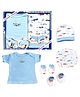 VParents Bitsy New born Baby Gift set Pack of 5 - Blue
