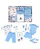 VParents Bitsy New Born Baby Gift Set Pack of 13 - Blue