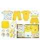 VParents Bitsy New Born Baby Gift Set Pack of 13 - Yellow