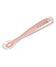 Beaba 1st Stage Silicone Spoon - Old Pink, 4m+