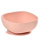 Beaba Silicone Suction Bowl, Pink, 4M+
