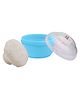 Beebaby Classic Powder Puff with Case - Blue