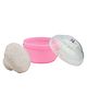 Beebaby Classic Powder Puff with Case - Pink