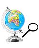 Fidderz Globe STEM STEAM Educational World Political Globe - Blue