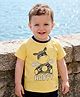 Babyoye Half Sleeves Tee - Yellow