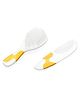 Babyhug Soft Bristle Baby Hair Brush and Comb Set Gentle  Yellow | Scalp Care | Soft Bristle | BPA Free | Perfect Gift | Eco-Friendly | Round Tip
