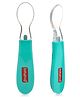 Babyhug Silicone Spoon Small Pack of 2 - Blue
