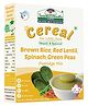Sprouted Brown Rice & Lentil Porridge - Organic Baby Food, Spinach & Peas, 200 gm, 8-24 Mos