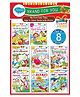 Sawan My First Fairy Tales With Story Complete Colouring Books  Pack Of 8  - English