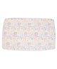  The Mom Store  Baby Crib Sheet Animal Print - White