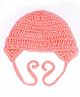 Knits & Knots Solid Color Bonnet - Circumference 34cm - Pink