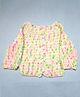 Knits & Knots Full Sleeves Contrast Shaded Sweater - Multi Color