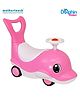 Mothertouch Dolphin Rider Manual Push Ride On - Pink