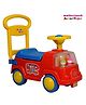 Mothertouch Action Rider Manual Push Ride On - Red